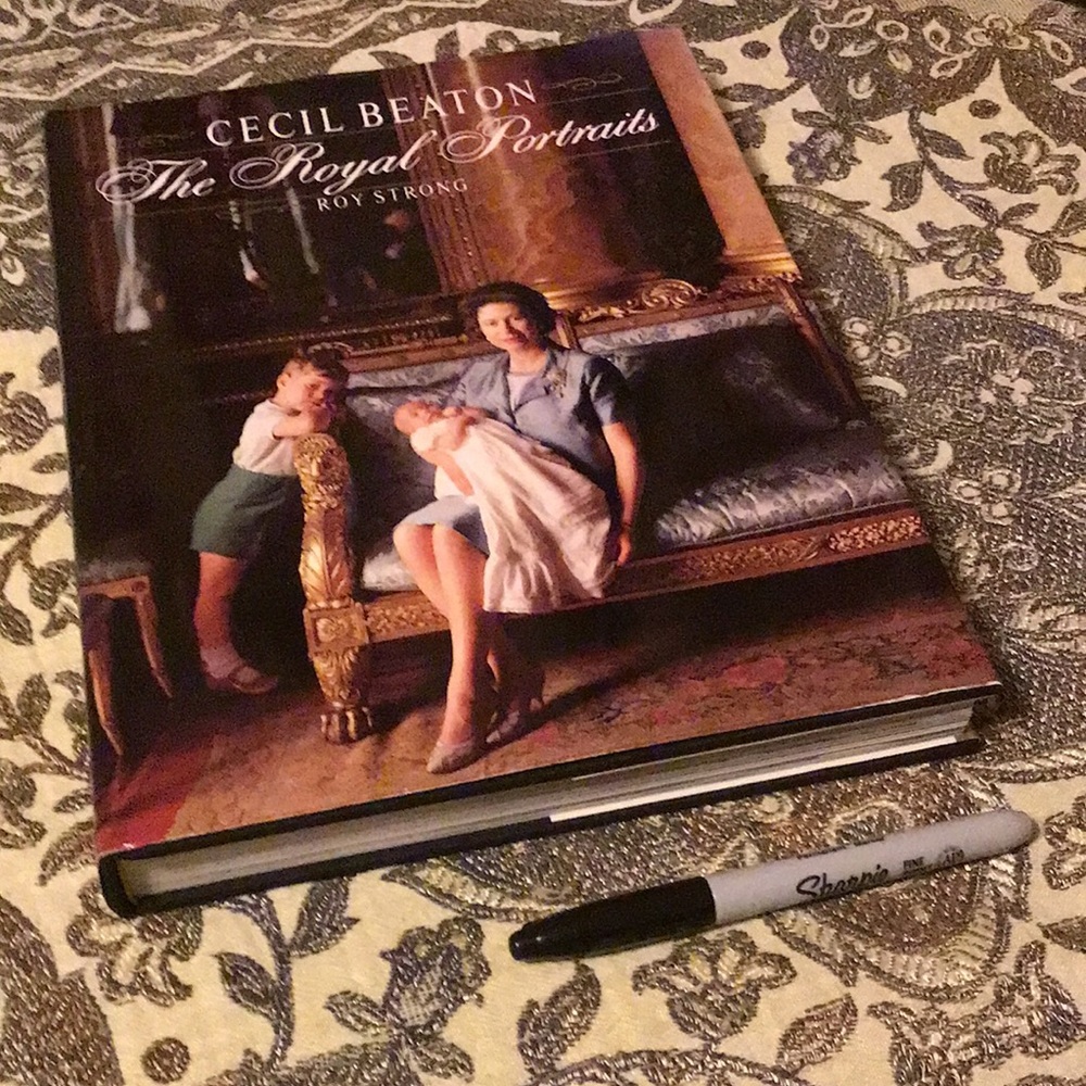Book The Royal Portraits Cecil Beaton collectible lrg vintage Roy Strong 1988